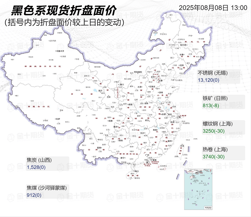 【资讯】8月8日煤焦信息汇总