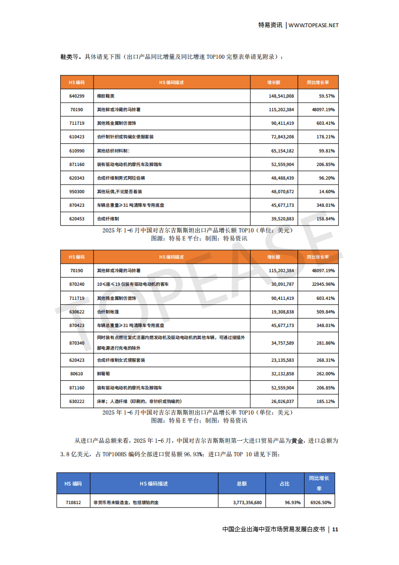 特易资讯：2025中国企业出海中亚市场贸易发展白皮书